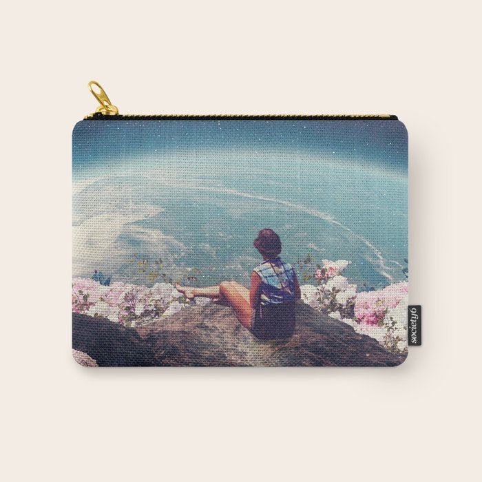 My World Blossomed when I Loved You Carry All Pouch Gallery Image 1