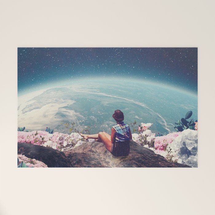 My World Blossomed when I Loved You Welcome Mat Gallery Image 1