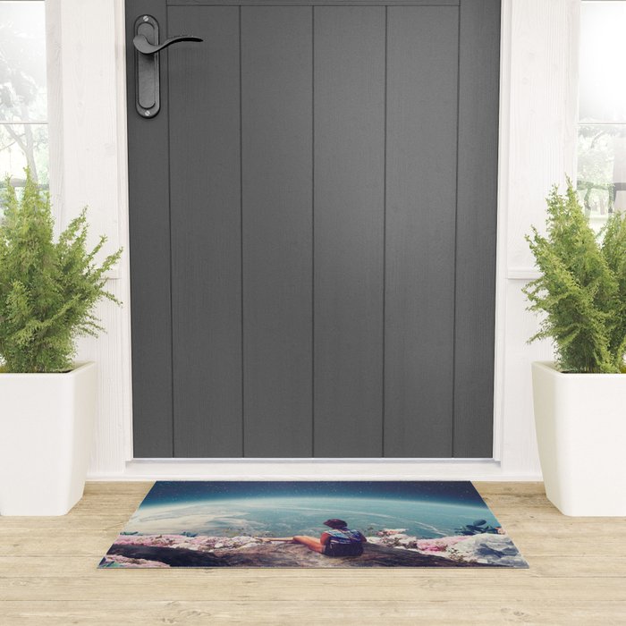 My World Blossomed when I Loved You Welcome Mat Gallery Image 3
