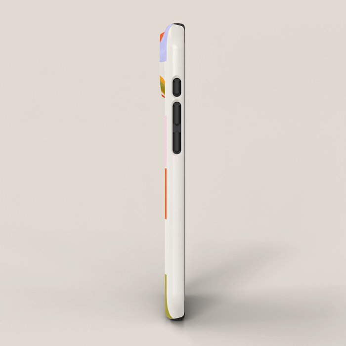 Colourplay & Concentric Circles: Mid Century Edition iPhone Case Gallery Image 2