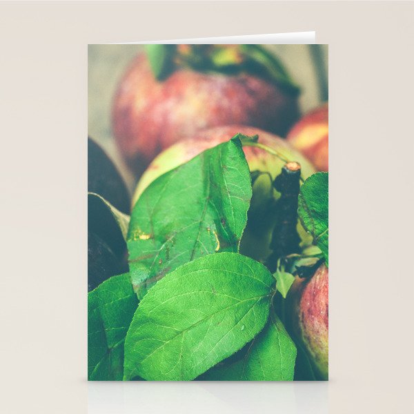 Autumn Apples Stationery Card Gallery Image 1
