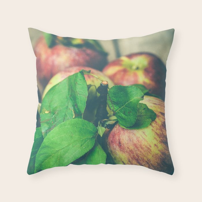 Autumn Apples Throw Pillow Gallery Image 6