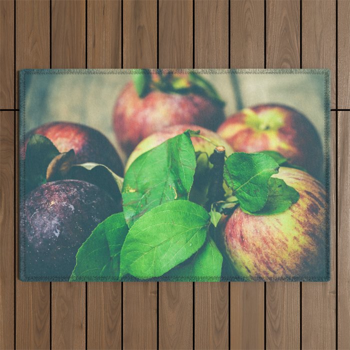 Autumn Apples Outdoor Rug Gallery Image 1