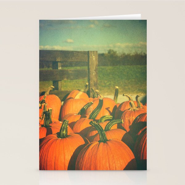 Pumpkin Patch Stationery Card Gallery Image 1