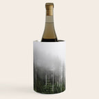 Pacific Northwest Forest - Misty Mountain Morning Wine Chiller Gallery Image 2