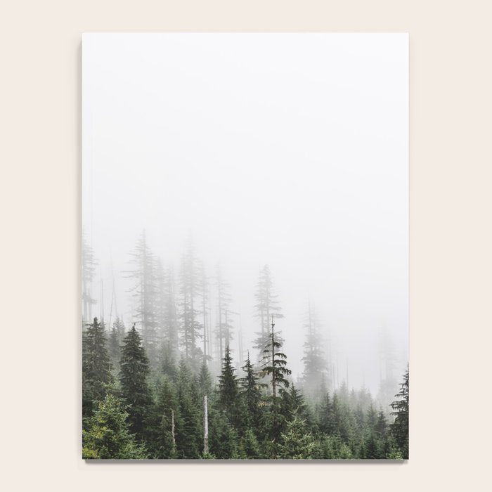 Pacific Northwest Forest - Misty Mountain Morning Notebook Gallery Image 4