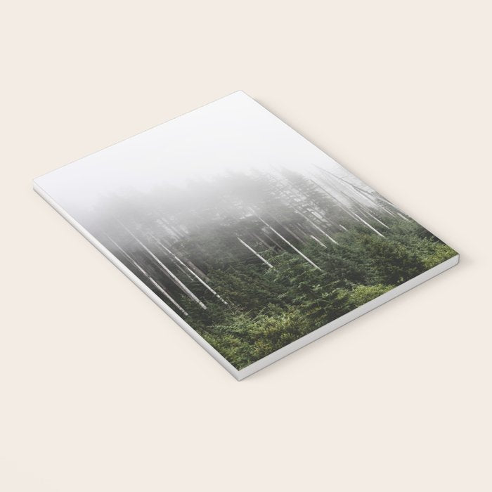 Pacific Northwest Forest - Misty Mountain Morning Notebook Gallery Image 3