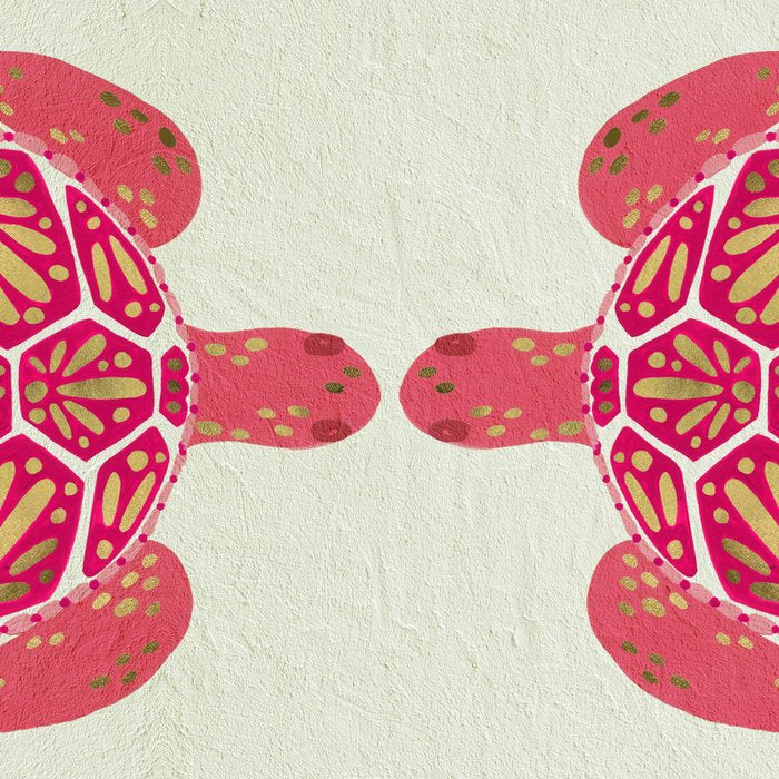 Sea Turtle in Pink & Gold Coffee Mug Gallery Image 2
