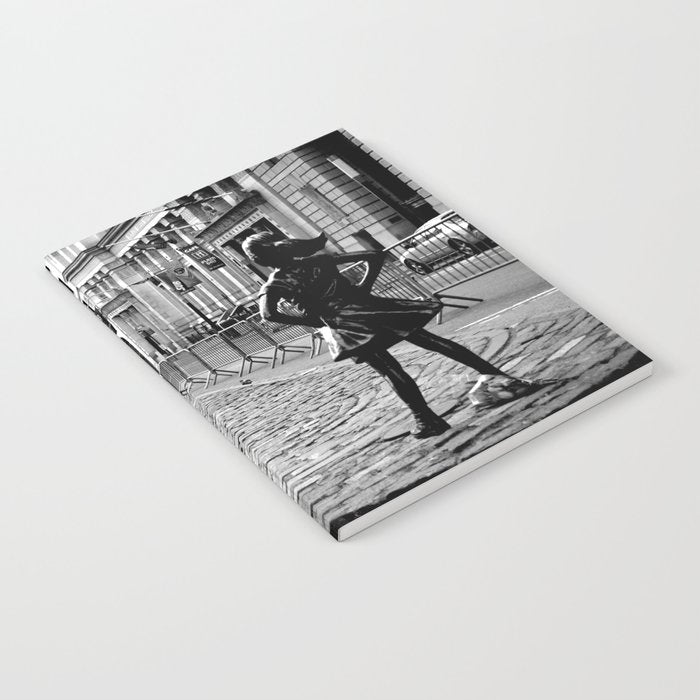 Fearless Girl and the Charging Bull Notebook Gallery Image 1