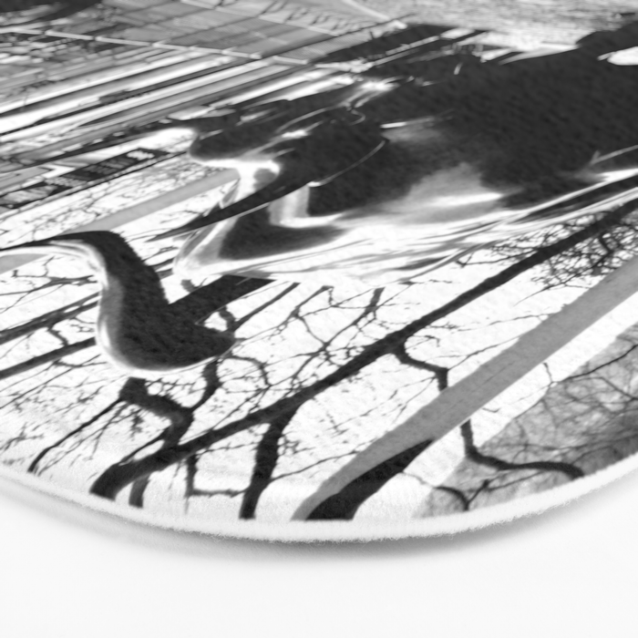 Fearless Girl and the Charging Bull Bath Mat Gallery Image 3