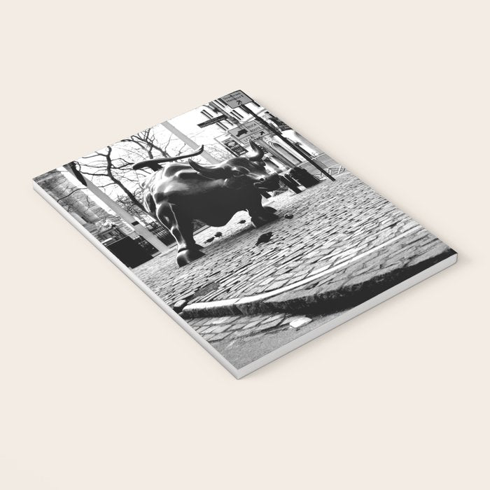 Fearless Girl and the Charging Bull Notebook Gallery Image 3