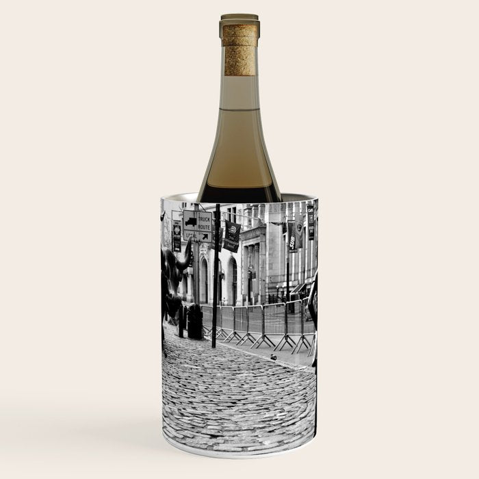 Fearless Girl and the Charging Bull Wine Chiller Gallery Image 1