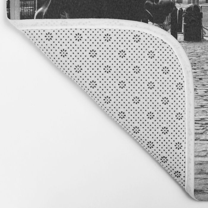 Fearless Girl and the Charging Bull Bath Mat Gallery Image 2