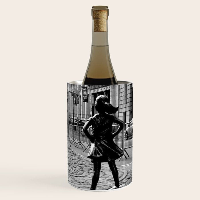 Fearless Girl and the Charging Bull Wine Chiller Gallery Image 3