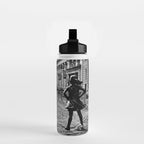 Fearless Girl and the Charging Bull Water Bottle Gallery Image 2