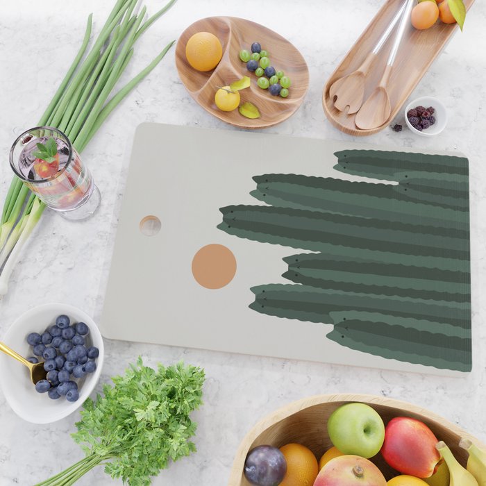 Cat and Plant 31 Cutting Board Gallery Image 2