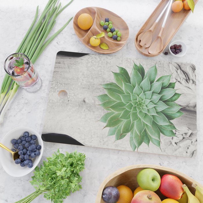 A Succulent Woman Cutting Board Gallery Image 2