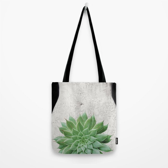 A Succulent Woman Tote Bag Gallery Image 2