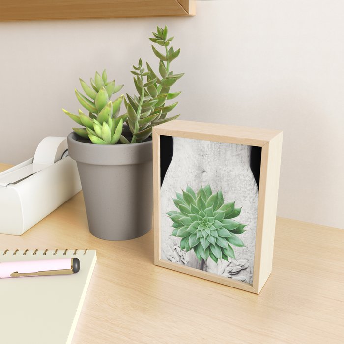 A Succulent Woman Mini Art Print Gallery Image 2