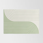 Two Tone Line Curvature XVI Rug Gallery Image 2
