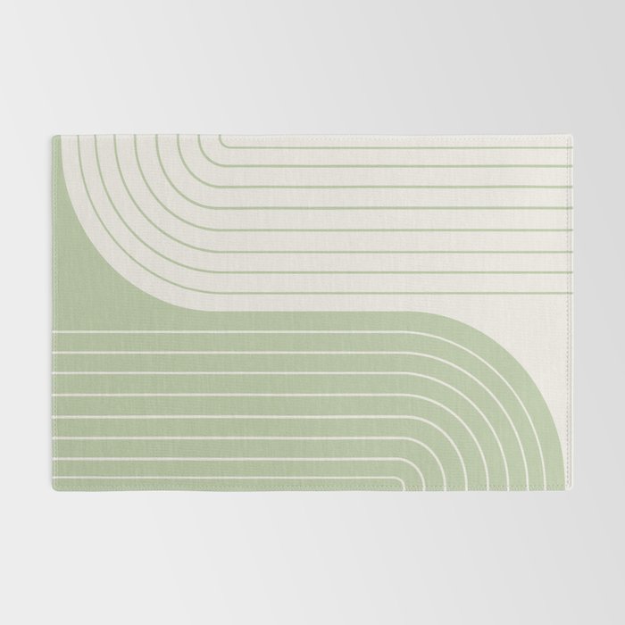 Two Tone Line Curvature XVI Rug Gallery Image 2