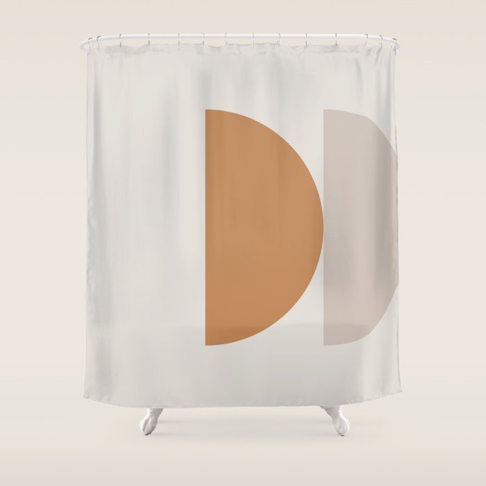 Contemporary Composition 16 Shower Curtain Gallery Image 1