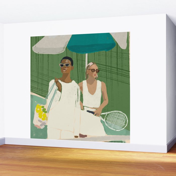 Tennis Wall Mural Gallery Image 2