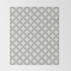 JUNGLIA WEAVE SLATE Throw Blanket Gallery Image 2