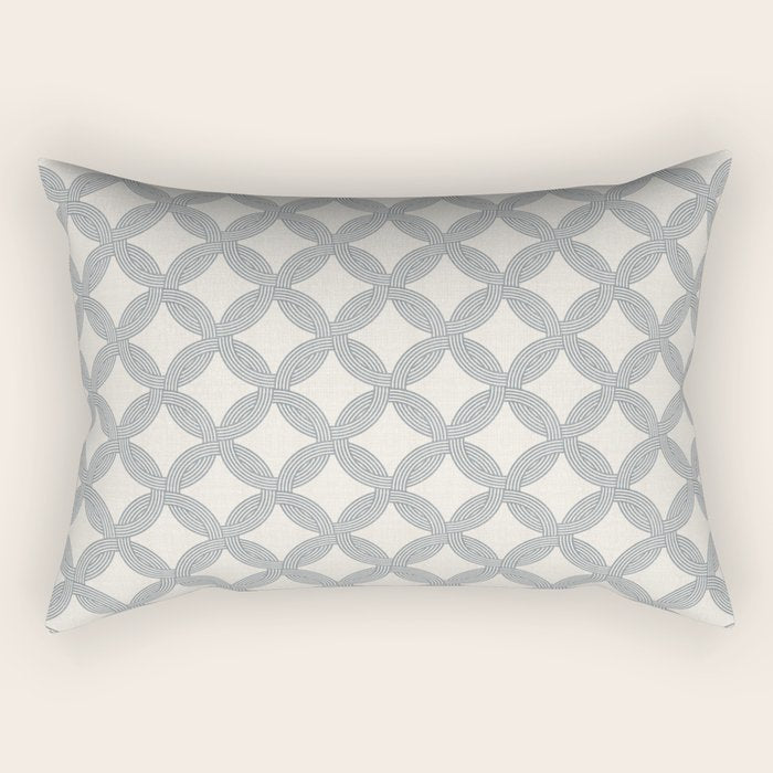 JUNGLIA WEAVE SLATE Rectangular Pillow Gallery Image 2