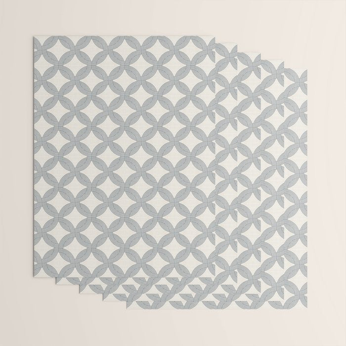 JUNGLIA WEAVE SLATE Wrapping Paper Gallery Image 3