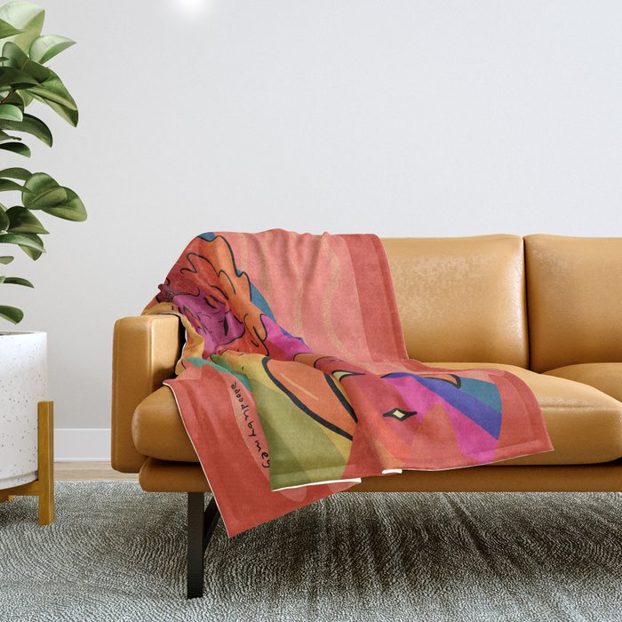 Cancer Throw Blanket Gallery Image 1