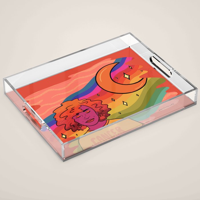 Cancer Acrylic Tray Gallery Image 1