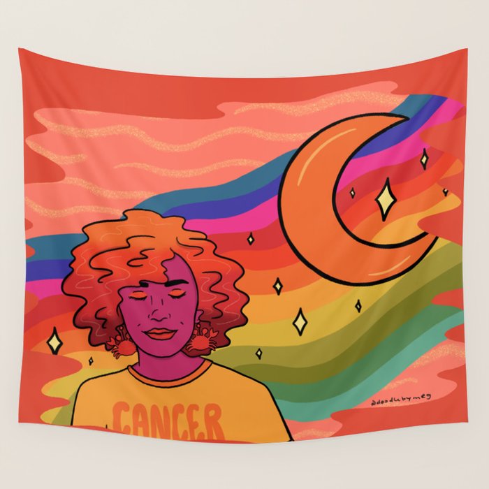 Cancer Wall Tapestry Gallery Image 1