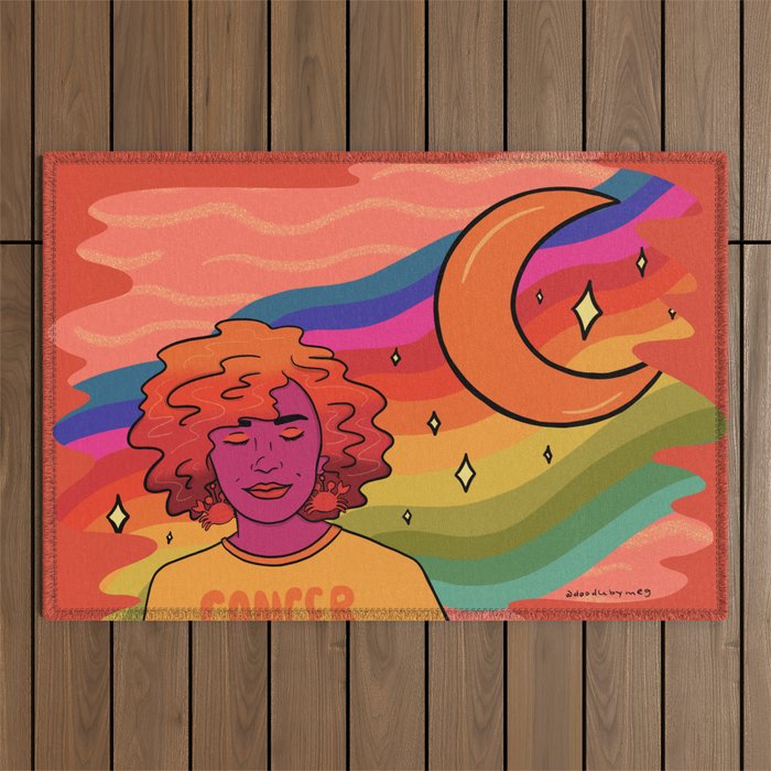 Cancer Outdoor Rug Gallery Image 1