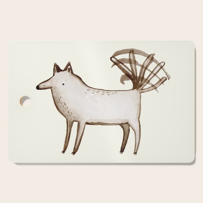 "I'm So Happy" - Dog Cutting Board Gallery Image 1