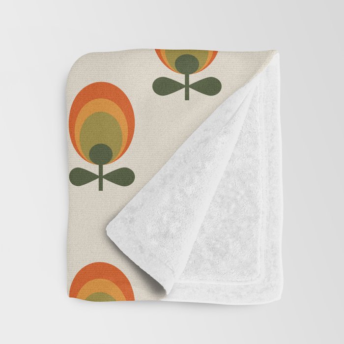 Bright Flowers Throw Blanket Gallery Image 3