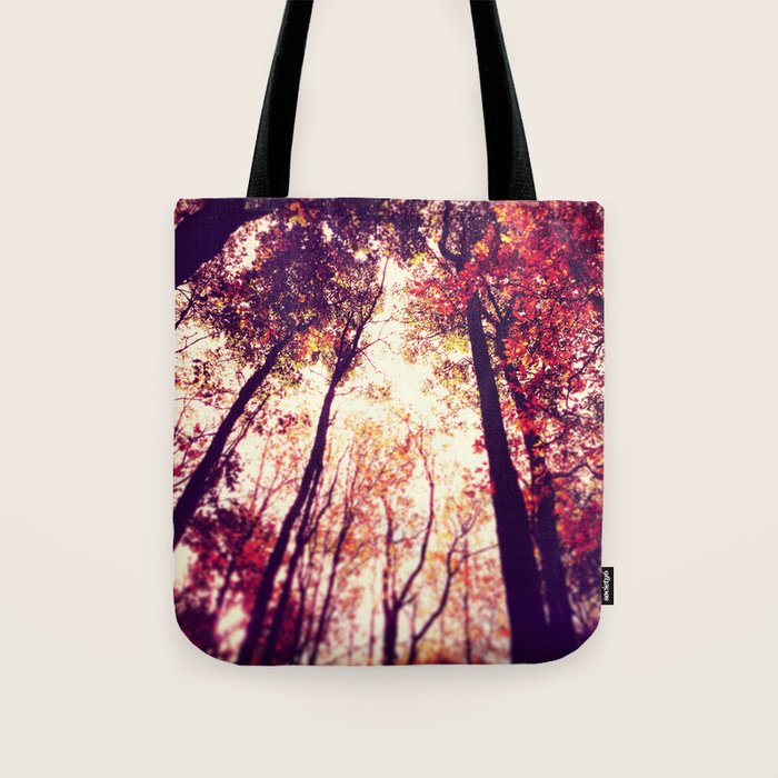 Autumn Red Tote Bag Gallery Image 1