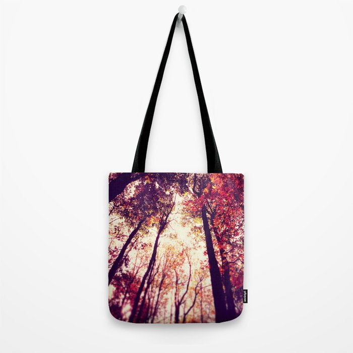 Autumn Red Tote Bag Gallery Image 2