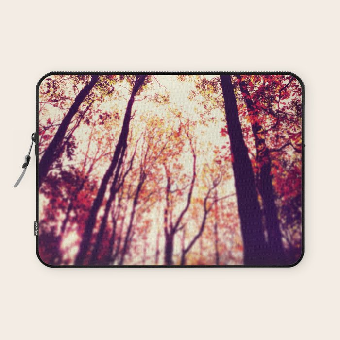 Autumn Red Laptop Sleeve Gallery Image 1