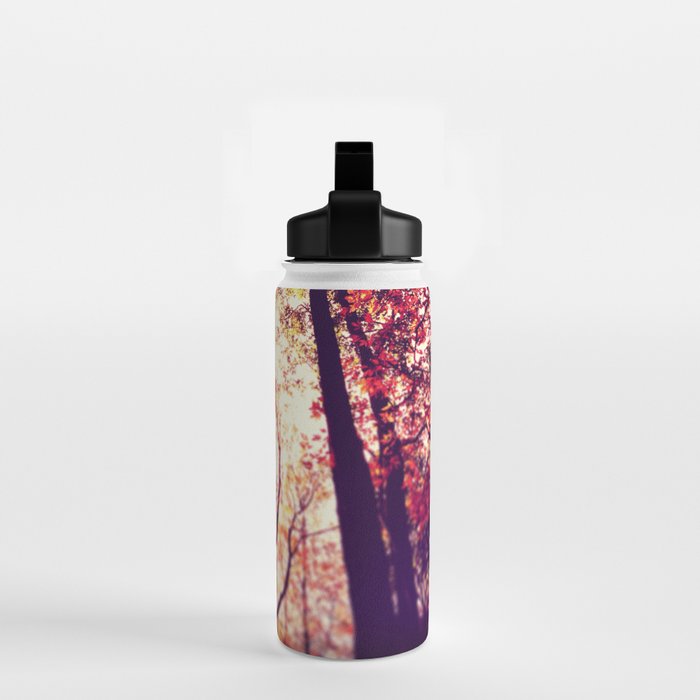 Autumn Red Water Bottle Gallery Image 2