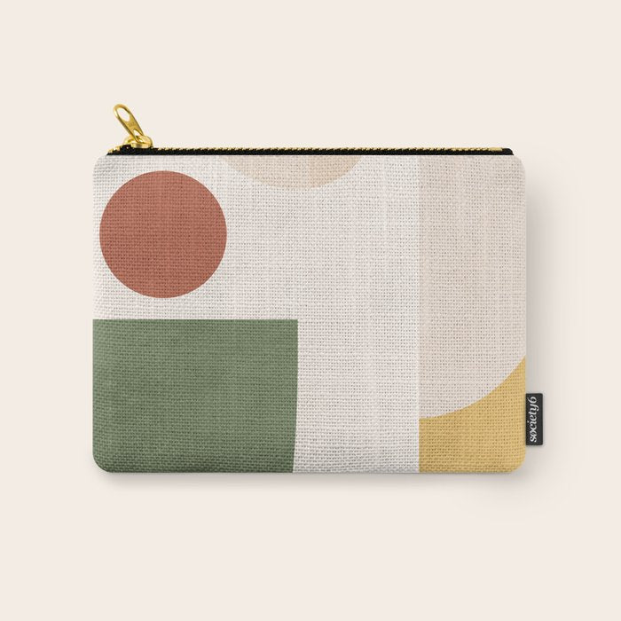 Abstract Art / Shapes 34 Carry All Pouch Gallery Image 1