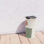 Abstract Art / Shapes 34 Travel Mug Gallery Image 4