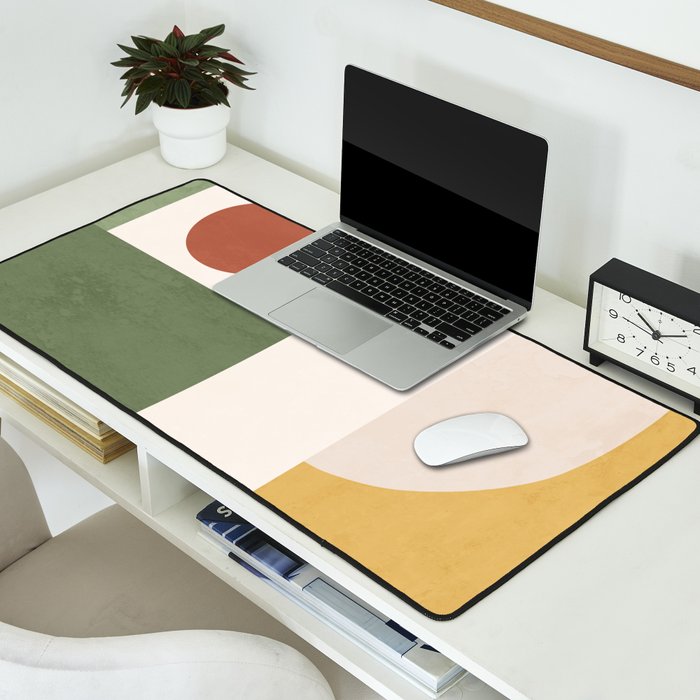 Abstract Art / Shapes 34 Desk Mat Gallery Image 2