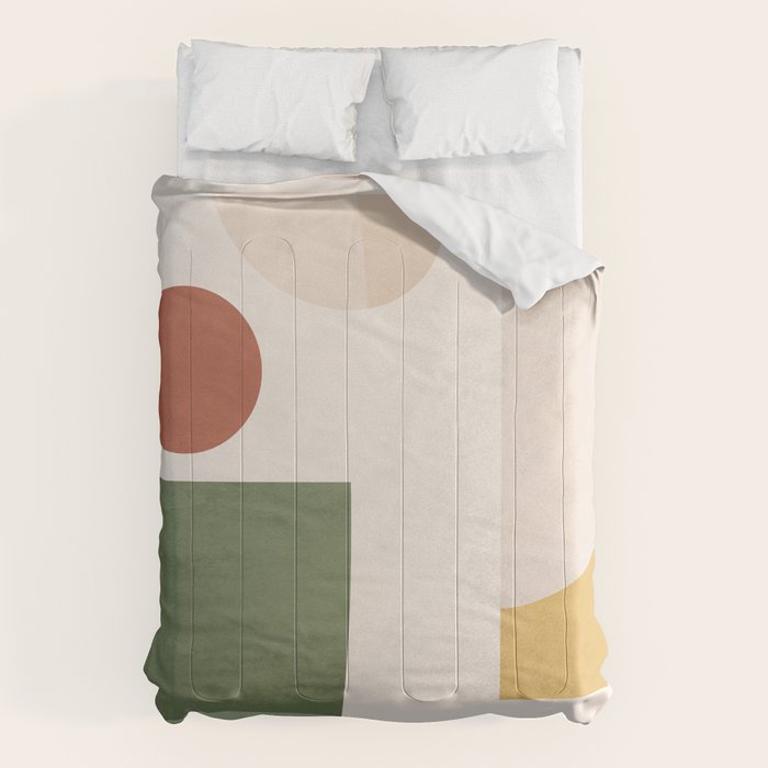 Abstract Art / Shapes 34 Comforter Gallery Image 1