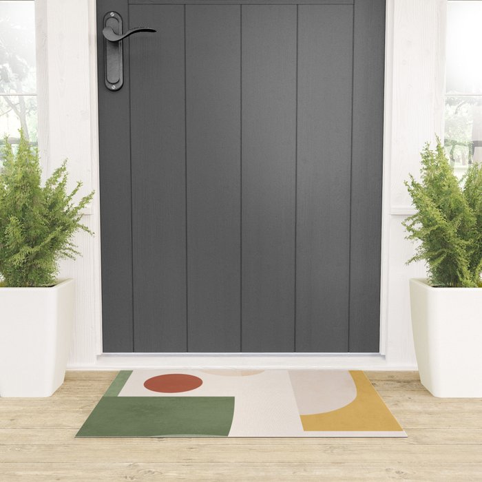 Abstract Art / Shapes 34 Welcome Mat Gallery Image 3