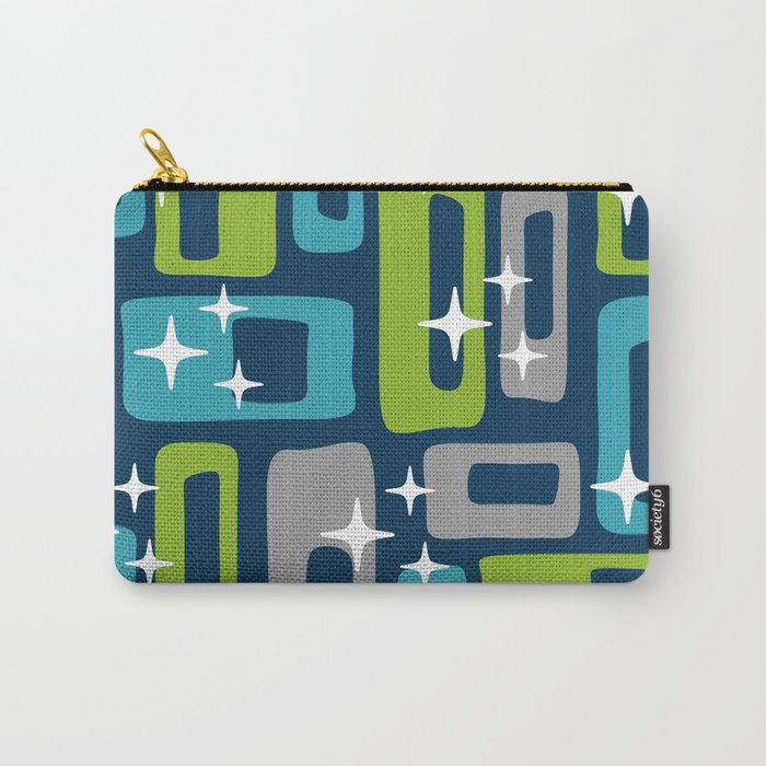 Mid Century Modern Geometric Abstract 190 Carry All Pouch Gallery Image 1