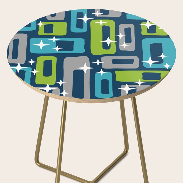 Mid Century Modern Geometric Abstract 190 Side Table Gallery Image 2