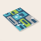 Mid Century Modern Geometric Abstract 190 Notebook Gallery Image 3