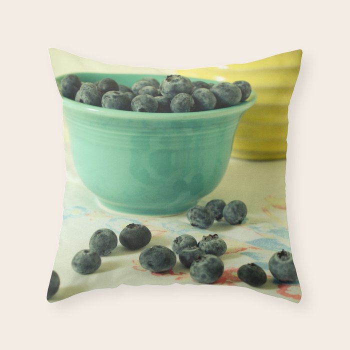 Blueberries Throw Pillow Gallery Image 6