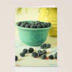 Blueberries Stationery Card Gallery Image 2